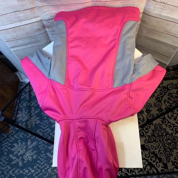 Reebok Pink/Gray Hooded Jacket Winter Wear - Picture 8 of 8